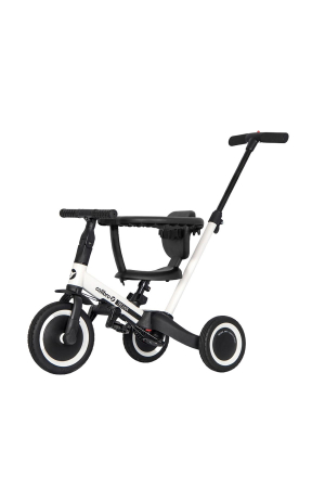 Tricicleta 5 in 1 cu maner de impins – de la triciclete impinsa la bicicleta echilibru Negru cu alb [12]