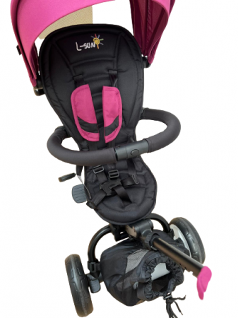 Tricicleta cu scaun rotativ si pozitie de Somn L-Sun Pliabila [4]