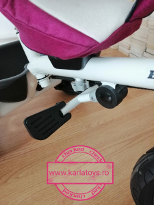 Tricicleta copii Baby Care scaun reversibil - Tricicleta cu scaun 360 grade Baby Care [3]