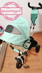 Tricicleta copii Baby Care scaun reversibil - Tricicleta cu scaun 360 grade Baby Care [1]