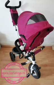 Tricicleta copii Baby Care scaun reversibil - Tricicleta cu scaun 360 grade Baby Care [8]