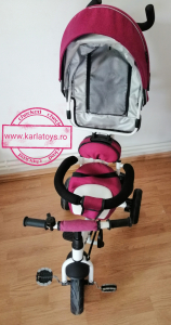 Tricicleta copii Baby Care scaun reversibil - Tricicleta cu scaun 360 grade Baby Care [2]
