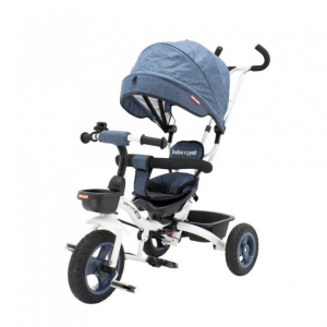 Triciclete - Tricicleta Copii Pliabila si Scaun Rotativ Bebe Royal