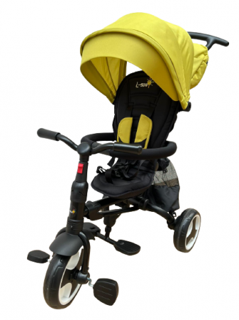 Triciclete - Tricicleta cu scaun rotativ si pozitie de Somn L-Sun Pliabila