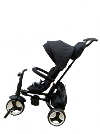 Tricicleta cu scaun rotativ si pozitie de Somn L-Sun Pliabila Negru [1]
