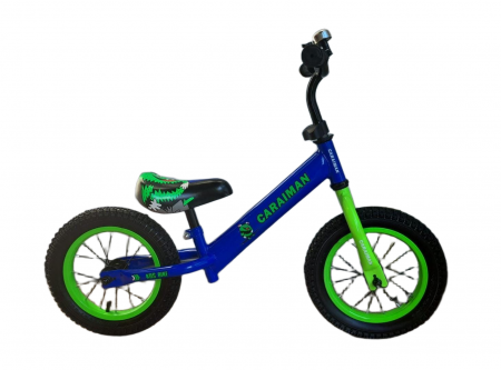 Bicicleta de echilibru copii Caraiman DS Bike roti 12” albastru-verde [1]