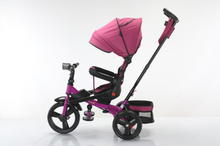 Tricicleta multifunctionala Roti Din Spuma Eva Pliabila Scaun Rotativ Violet [1]