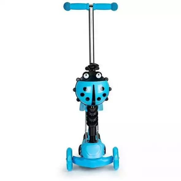 Trotineta Buburuza 3 in 1 cu scaun - Trotineta Buburuza- albastru [2]