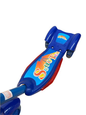 Trotineta pentru Copii cu Lumini si Sunete, 3 Roti, Cosulet pe Ghidon, Cadru Metalic [0]