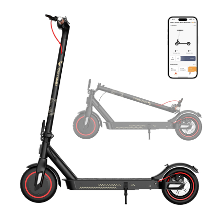 Trotineta Electrica HoneyWhale E9T 500W, 32 km/h, Bluetooth, 14 Ani+ [6]