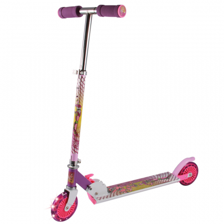 Trotinete - Trotineta cu luminite RCO, cu 2 roti și culoare roz