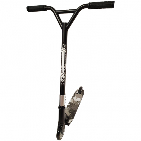 Trotinete - Trotineta freestyle Stunt, inaltime 68 cm, 100 kg, gri