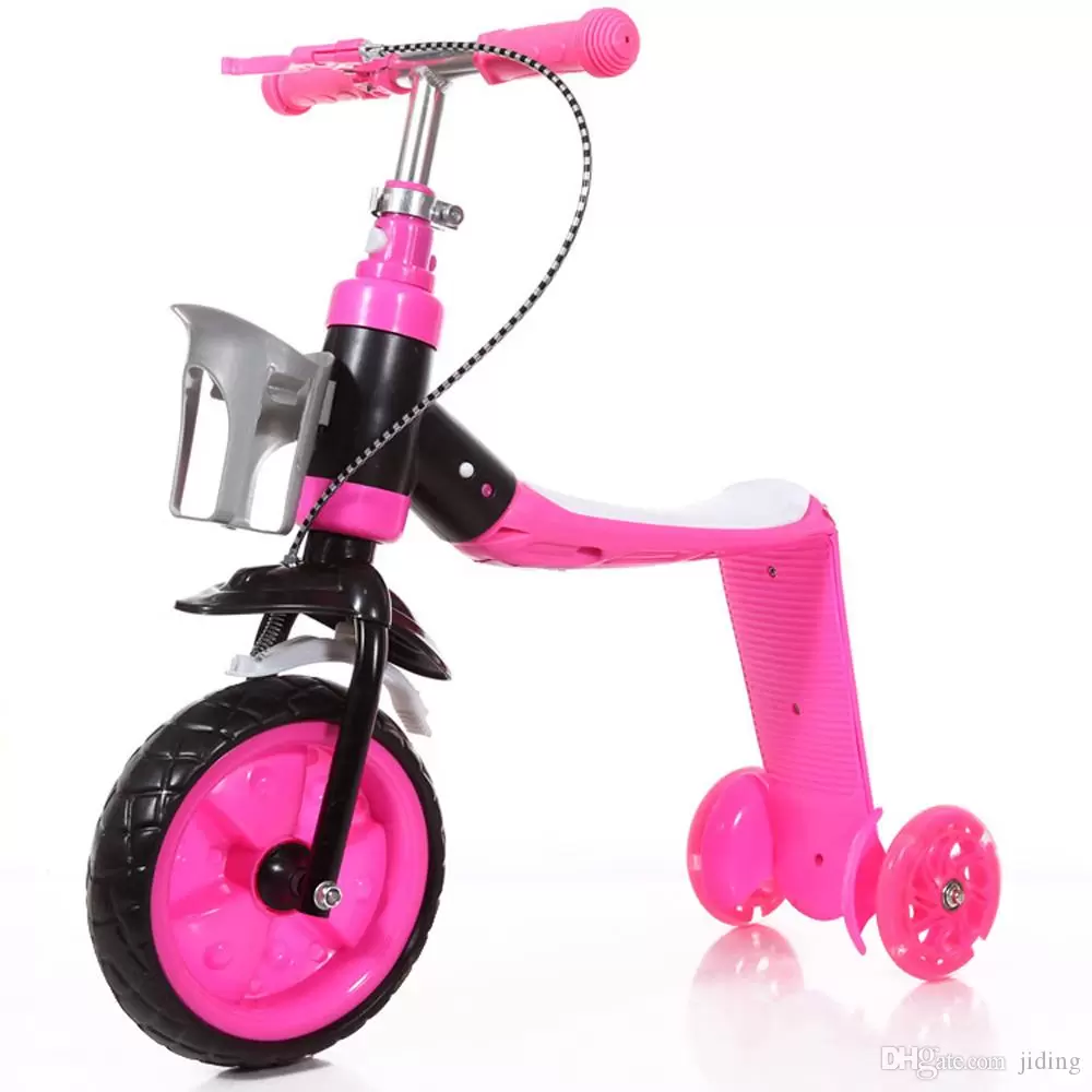 Trotinete - Trotineta transformabila 2 in 1 Ride-on
