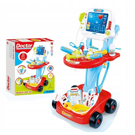 Trusa Doctor troler cu afisaj copii - 17 accesorii [1]