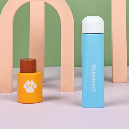 Trusa Doctor Veterinar pentru copii cu accesorii din lemn KIt Pet [4]