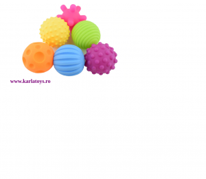 Set 6 bile Tactile Bebe Ball Set Kaichi [6]