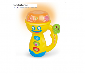 Lanterna Bebe cu lumini si muzica Pacify Flashlight [1]