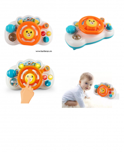 Jucarii muzicale - Jucarie interactiva Bebe Volan Chimstar