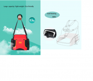 Scaun portabil de luat masa 2 in 1 [6]