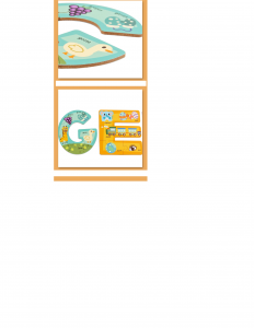 Puzzle Alfabet Piese mari 26 litere [3]