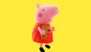 Jucarii de Plus Purcelusa Peppa Pig set 4 buc [6]