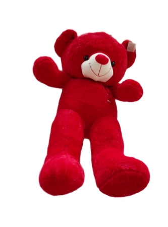 Jucarii - Ursulet din Plus Rosu 80 cm