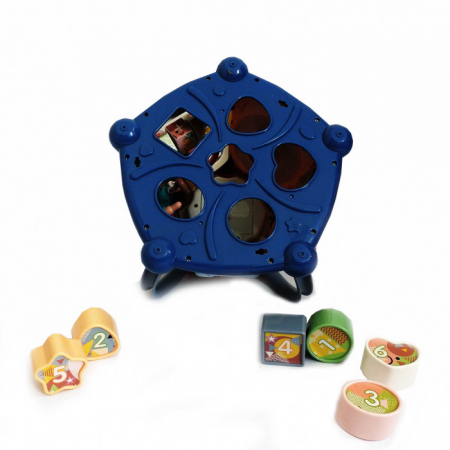 Centru de activitatii bebe 7 in 1 Cub educativ muzical 7 in 1 [5]