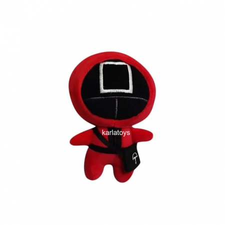 Jucarii din Plus - Mascote din Plus(3 ani +) - Figurina de Plus Jocul Calamarului Squid Game  22 cm