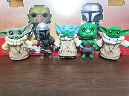 Set Figurine Star Wars Yoda [1]