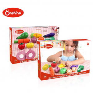 Set Fructe si Legume de Feliat din Lemn Onshine 19 piese [2]