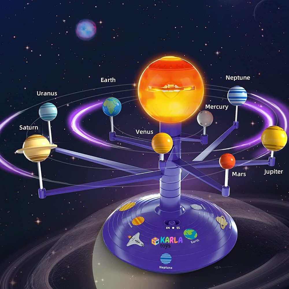 decalaj presupusa salon  Sistemul Solar cu Proiector Joc Educational Planetele - Karlatoys
