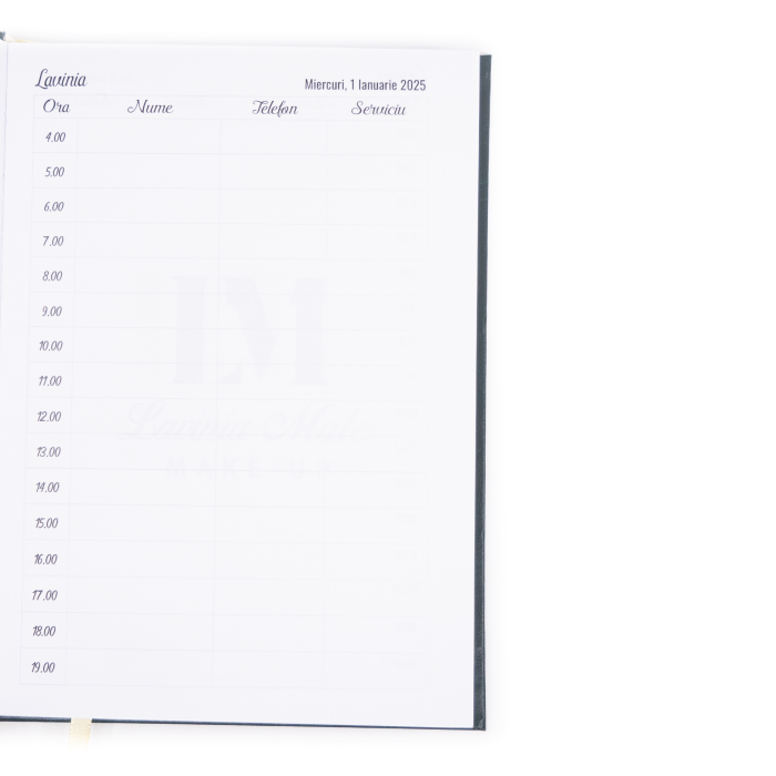Agenda personalizata Hairstylist [4]