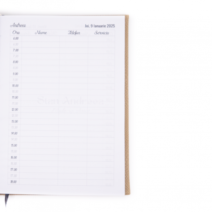 Agenda personalizata nedatata [4]