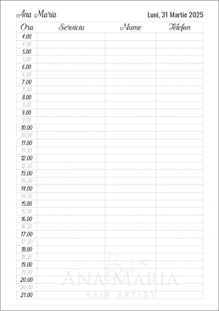 Agenda personalizata Tattoo Artist [2]