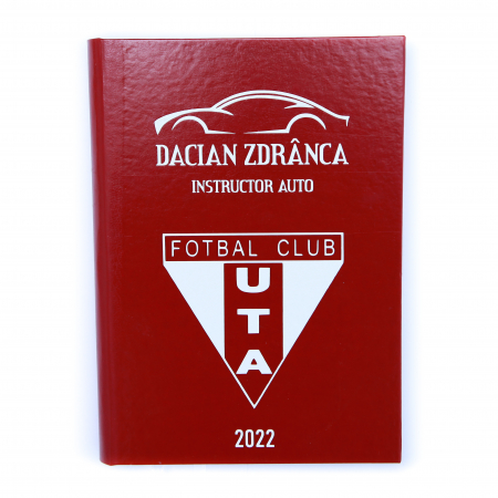 Agende personalizate - Agenda datata saptamanal personalizata pentru instructor auto cu fise pentru elevi