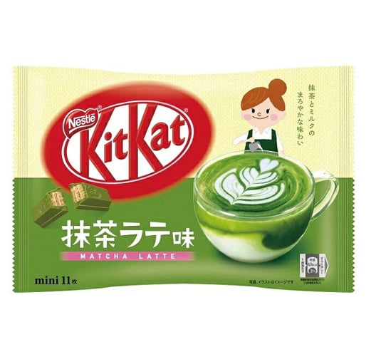 Matcha Latte Kitkat 128g Nestle [1]