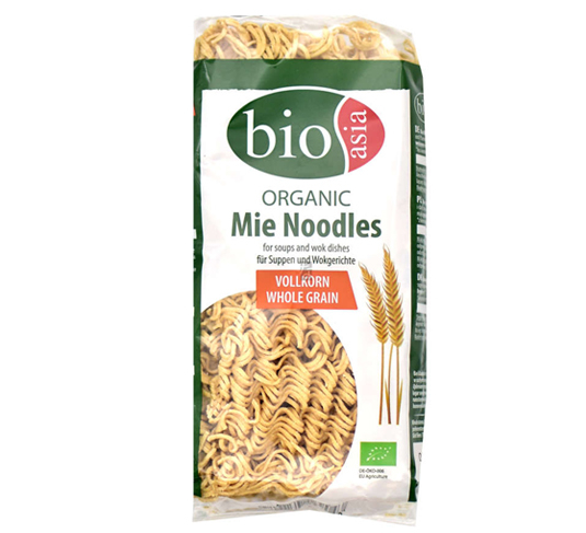Orgarnic mie noodles w/o egg 250g Bioasia [1]