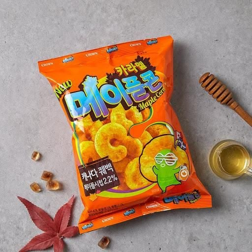 Chips maple corn 74g Crown [2]