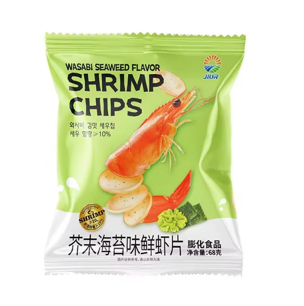 Chips wasabi seaweed shrimp 68g [1]