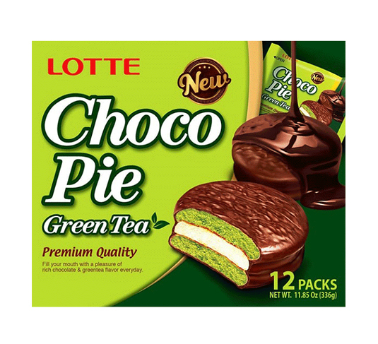Chocopie green tea 336g (12×28g) Lotte [1]