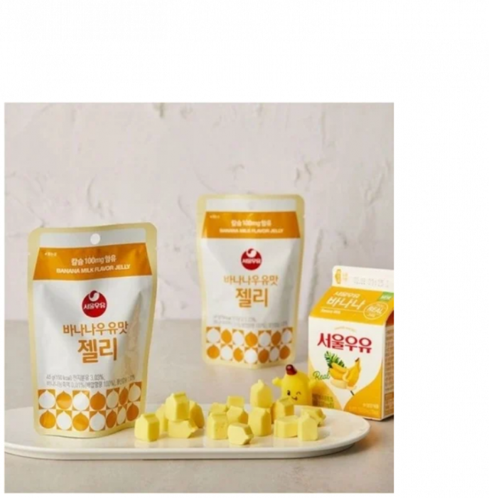 Jeleu Banana milk 45g Seoul [3]