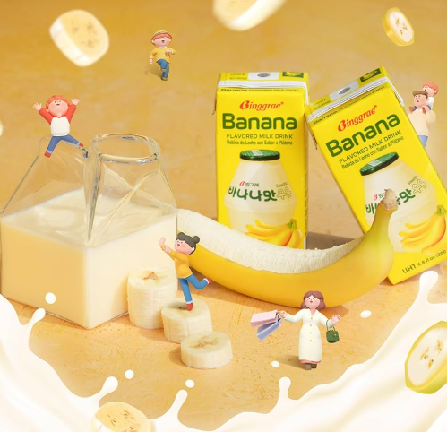 Lapte de banane 200ml [2]