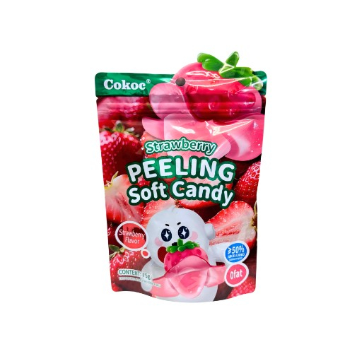 Peeling soft candy strawberry 75g [1]