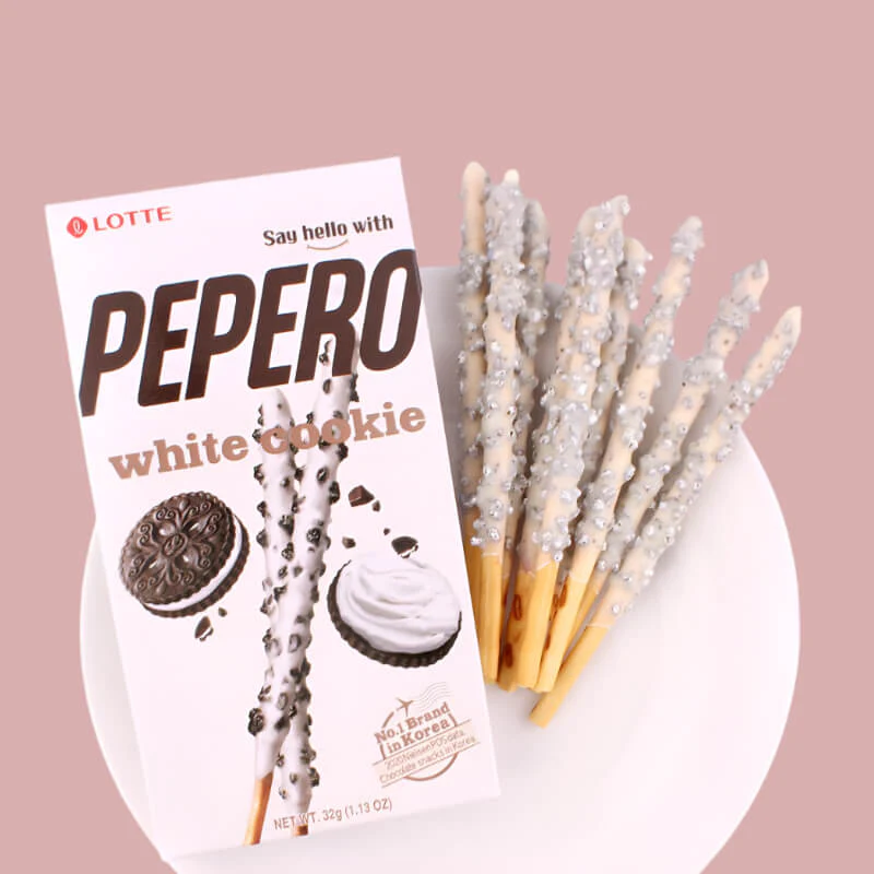 Pepero White Cookie 32g [2]