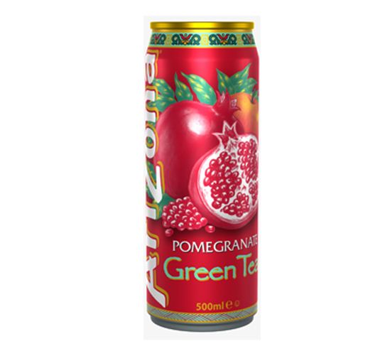 Pomegranate Green Tea 500ml Arizona [1]
