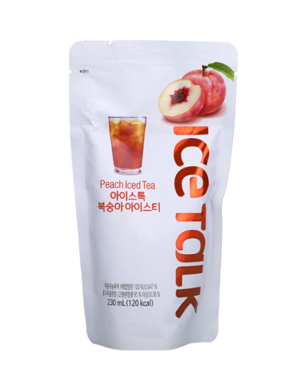 Pouch Peach iced tea 230ml [1]