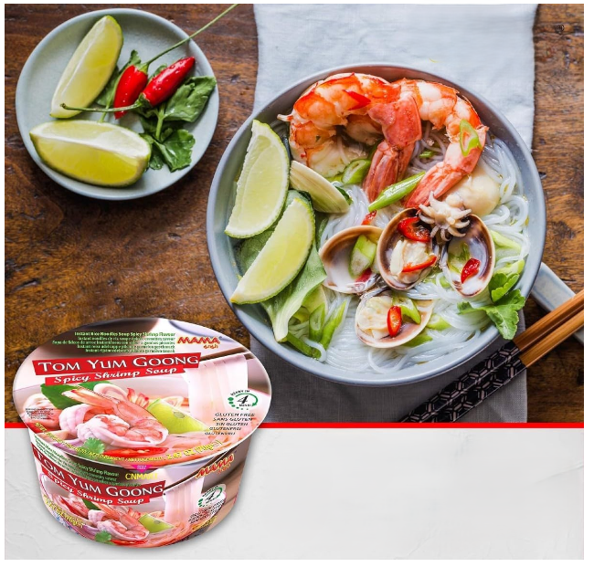 Rice noodle bowl Tom Yum Goong 70g [2]