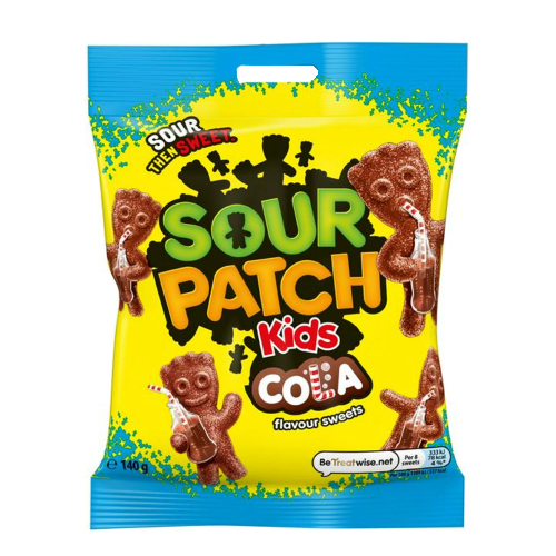 Sour Patch Kids Cola Pouch 140g [1]