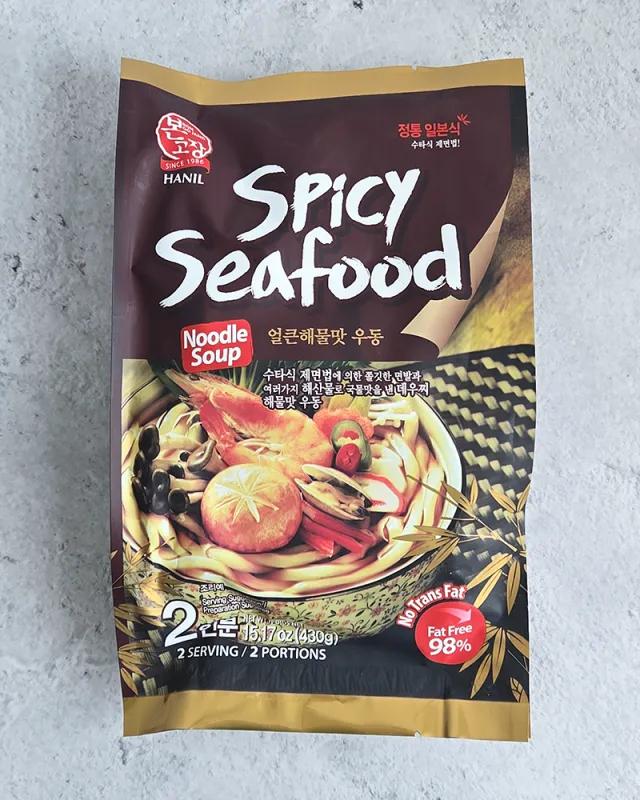 Spicy Seafood Udon 430g Hanil [3]