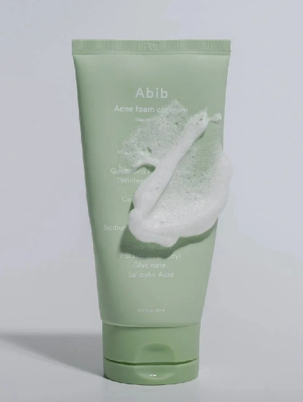 Spuma de curatare cu extract de plante si acid salicilic 150ml Abib [3]